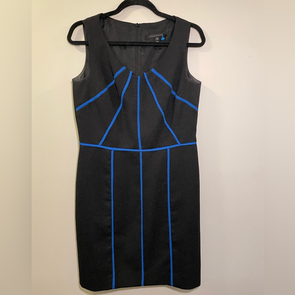 David Meister Sleeveless Sheath Dress